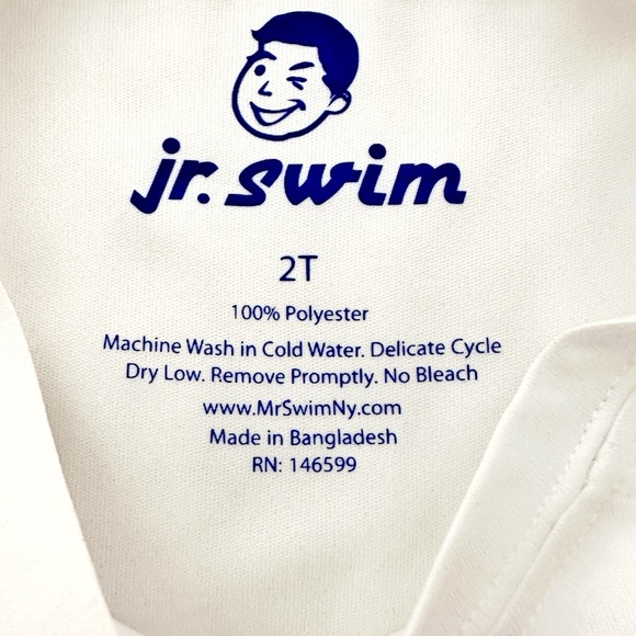 Mr.Swim | Short Sleeve Toddler Rashguard (2T) - Picture 5 of 5